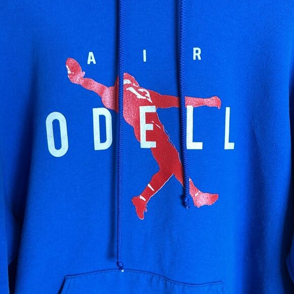 Jerzees air odell athletic pullover hoodie sweatshirt size large - Picture 4 of 11